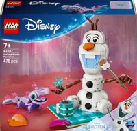 Constructor LEGO Disney -Picnic distractiv cu Olaf și Bruni (43287)