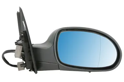 Oglinda laterala Dreapta potrivit CITROEN C5 I, C5 II, C5/KOMBI pana in 2008 - (electric, asferice, incalzita, albastru, cu senzor de temperatura)