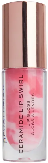 Makeup Revolution Luciu de buze Ceramide Swirl, Sweet Soft Pink, 4.5 ml