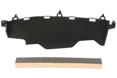 Deflector aer Inferior plastic, negru potrivit TOYOTA AYGO 05.14- 05.14