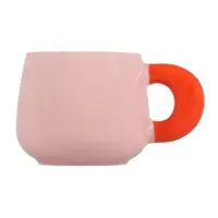 Cană roz new bone china 470 ml Coco – ONA