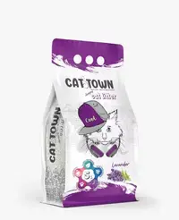 Asternut Igienic Cat Town Lavanda pentru Pisici, 5 L