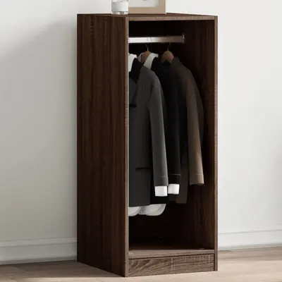 Gossi dulap, gri sonoma, 48x41x102 cm, lemn prelucrat