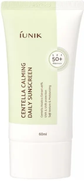 iUNIK Centella Cremă de protecție solară, SPF50+, 60 ml