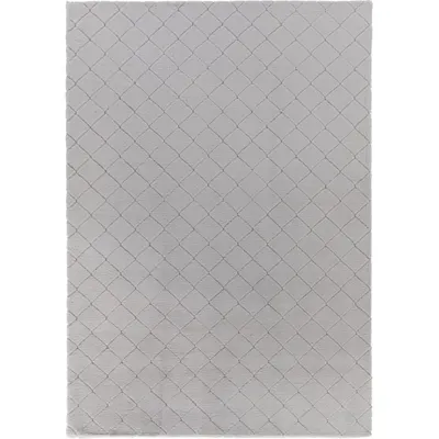 Covor Antiderapant, 120 x 160 cm, Gri, Model Blanita Lop Grofat 076