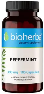 Peppermint, 300 mg, 100 capsule, Bioherba
