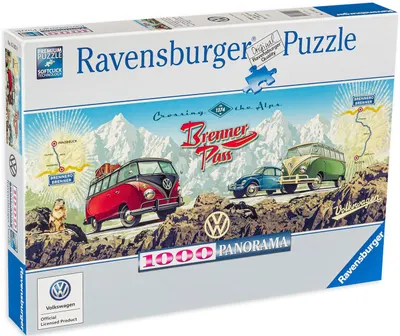 Puzzle Ravensburger din 1000 de piese - Excursie in Alpi
