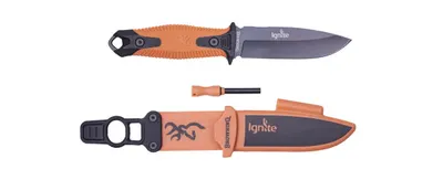 Cutit Browning Ignite Fixed Black Orange Lama 100 Mm