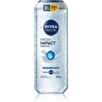 NIVEA MEN Fresh Impact Gel de duș pentru bărbați