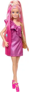 Păpușă Barbie Fun & Fancy Hair - Cu păr lung vopsit și accesorii