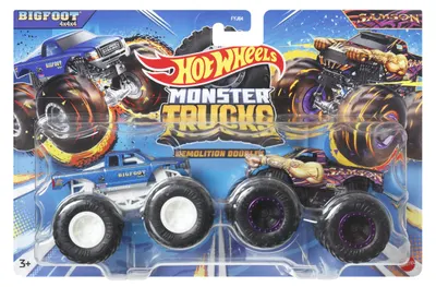 Set 2 masini - Hot Wheels - Bigfoot si Samson