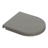 Capac Wc cu soft close si quick release, Feeling, gri mat, RAK