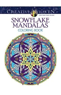 Creative Haven Snowflake Mandalas Coloring Book