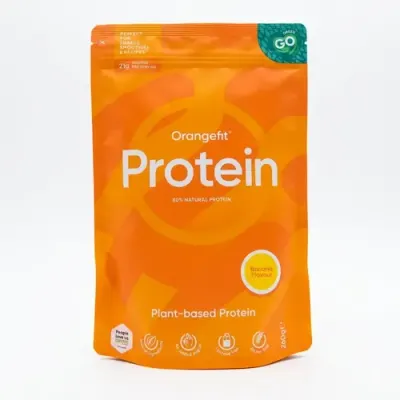 Proteină Vegetală cu Aromă de Banane, 260g | Orangefit