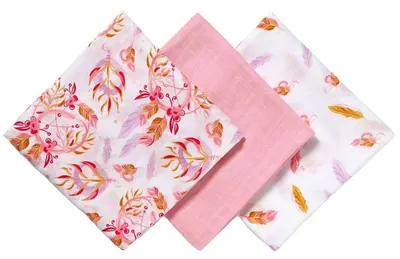 Scutece pentru copii din bambus Babyono - 397/07, 70 x 70 cm, 3 bucăți