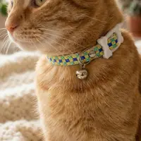 Zgardă cu clopoțel, pentru pisici, colecția Cats, 30 cm, culoarea auriu