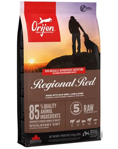 ORIJEN Regional Red 11.4 kg hrana uscata pentru caini de toate rasele, varstele