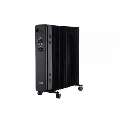 Calorifer electric cu 13 elementi, putere 2500W, termostat reglabil ZILAN / ZLN8467