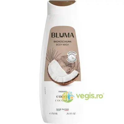 Gel de Dus Cremos cu Parfum de Cocos 750ml
