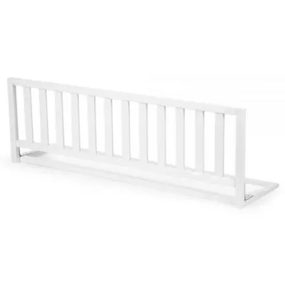 Protectie pentru pat Childhome 120 cm, Fag Alb