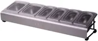 Stație de topping pizza Ooni - UU-P0CE00, 1.6 l + 0.8 l