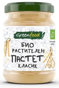 Pateu de legume organic, clasic, 185 g, Green Food