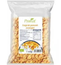 Fulgi de porumb Bio, 350g, Pronat