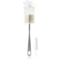 BabyOno Bottle Brush Bottle Brush perie pentru curățarea biberoanelor și a suzetelor Grey 2 buc