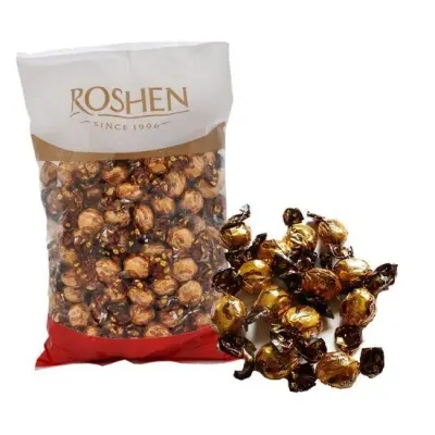 Dropsuri cu Umplutură cu Gust de Cafea Roshen Coffee Like, 1kg – Pachet En-gros