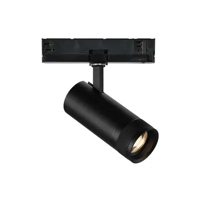 Sistem de iluminat pe sina Eos 15w 3000k 1-10v Negru