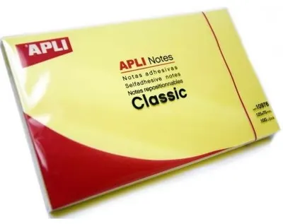 Notite autoadezive APLI - 125 x 75 mm, 100 bucati