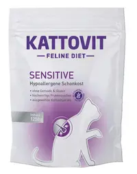 KATTOVIT Feline Diet Sensitive hrana uscata dietetica pentru pisici cu alergii alimentare 1,25 kg