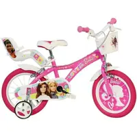 Bicicleta copii 4-6 ani, 16 inch, Barbie, Dino Bikes DB616G02BA