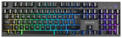 Tastatura gaming Marvo - K604, RGB,neagră