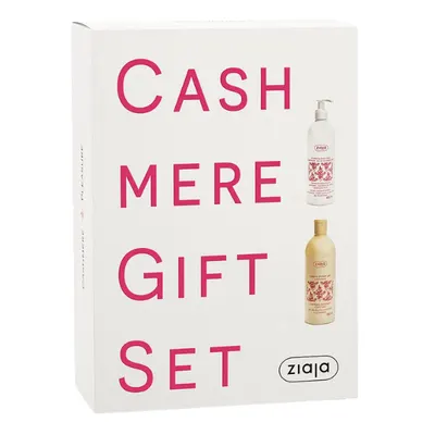 Set Cashmere: gel de dus cremos 500 ml + lotiune de corp 400 ml, Ziaja