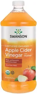 Oțet de mere organic, 473 ml, Swanson