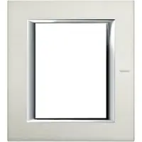 Rama dreptunghiulara Axolute aluminiu lucios 3+3 module - Natural
