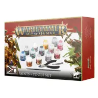 Warhammer Age of Sigmar Paints + Tools Set