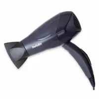 Uscător de păr, Babyliss, D212E, negru, compact