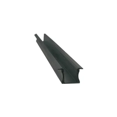 Profil Led Slot Rec Trim D15xd25 2000 Mm Bk
