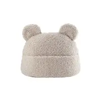 Pernă decorativă pentru copii maro deschis din țesătură bouclé Teddy Pouch – Wigiwama