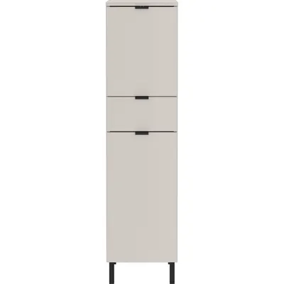 Dulap de baie crem înalt, îngust 30x120 cm Arcena – Germania