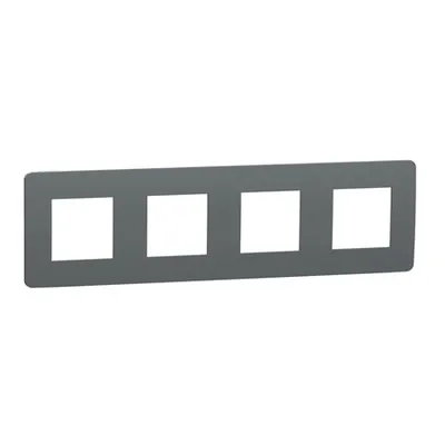 Placa ornament, Unica Studio Colsau, patru module, antracit