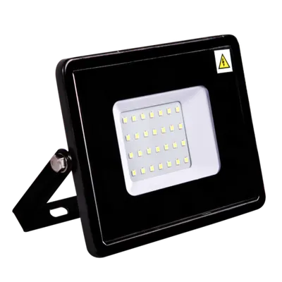 Proiector SMD Slim LED 20W CW Negru