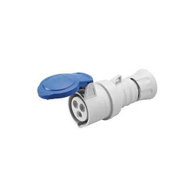 Priza Industriala Mobila 2p+e 16a Ip44/ip54 200-250v 6h