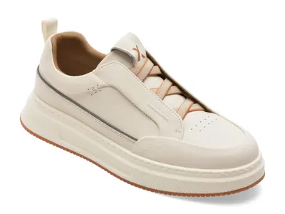 Pantofi sport GRYXX albi, 59356, din piele naturala
