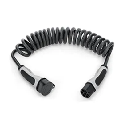 Cord Setnip44 20a T2 20a 3p - T2 20a 3p Spiraled 5x2,5+1x0,5mm² 4m Type 2 3p+n+e 16a 400v~ 11kw Type 2 3p+n+e 20a 400v~ Type 2 3p+n+e 20a 400v~