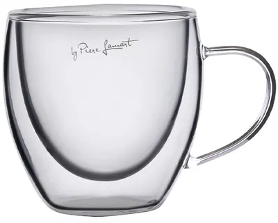 Set de cești de espresso cu mâner Lamart - LT9025, 75 ml, 2 buc