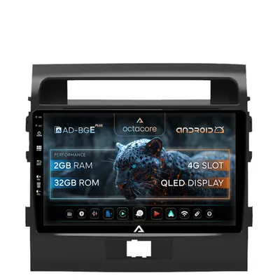 Navigatie Toyota Land Cruiser 200 (2007-2015), Android, E-Octacore 2GB RAM + 32GB ROM, 9 Inch - AD-BGE9002+AD-BGRKIT075