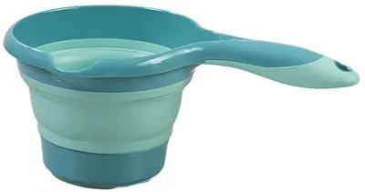 Vas de clătire pliabil BabyJem - albastru, 1.1 L